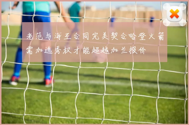 老范与海王合同完美契合哈登火箭需加选秀权才能超越加兰报价